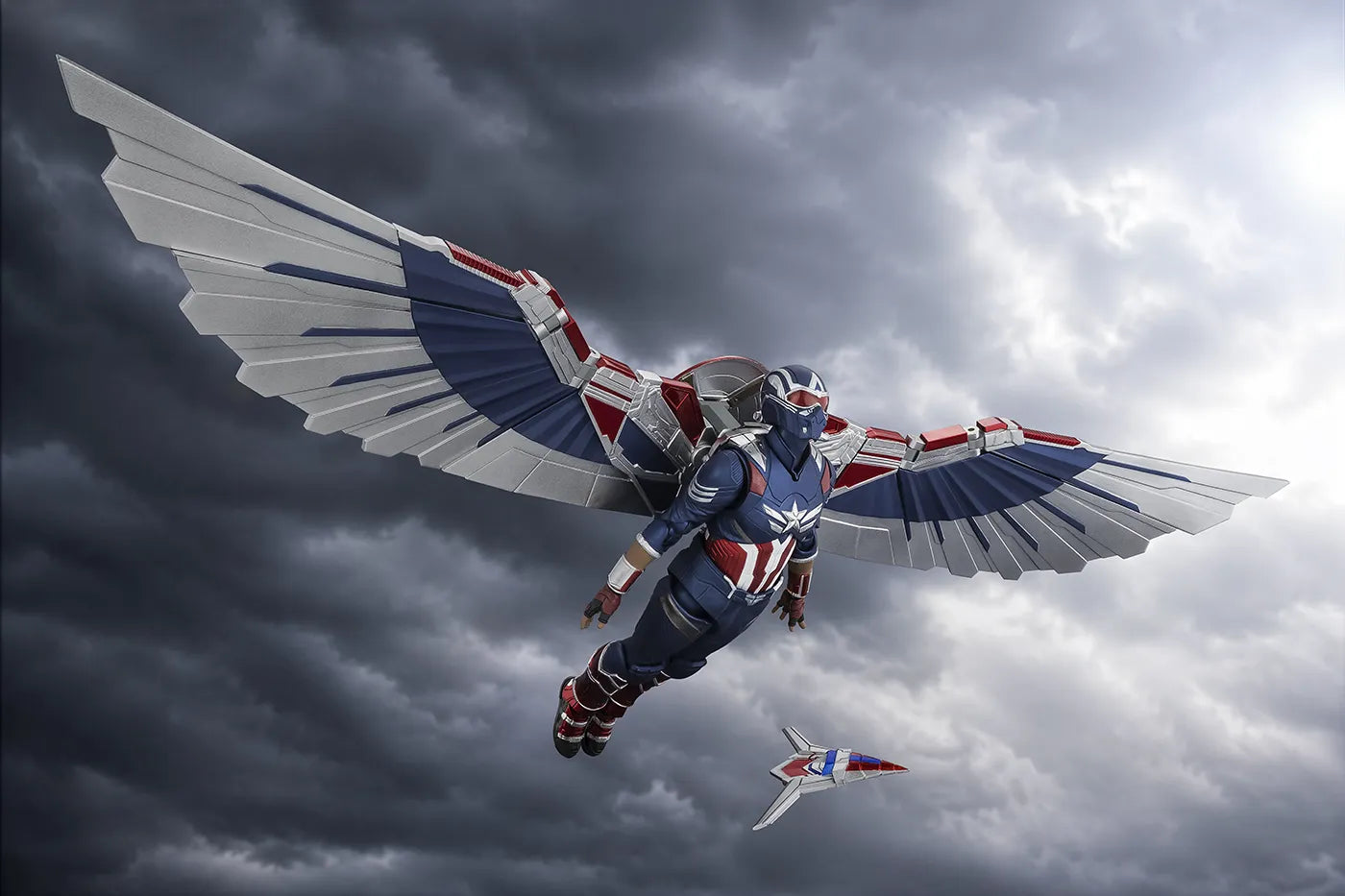 BANDAI CAPTAIN AMERICA - MARVEL S.H.FIGUARTS AVENGERS DOOMSDAY ACTION FIGURE 15 cm