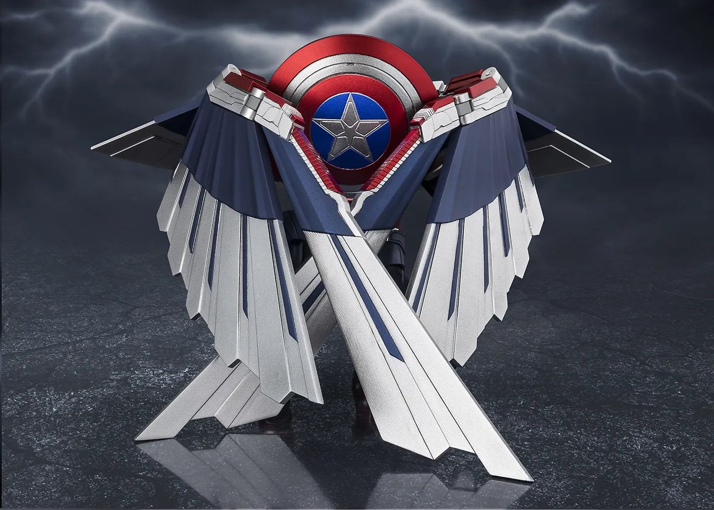 BANDAI CAPTAIN AMERICA - MARVEL S.H.FIGUARTS AVENGERS DOOMSDAY ACTION FIGURE 15 cm
