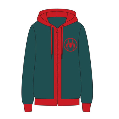 CERDA' SPIDER-MAN - MARVEL ZIP UP HOODIE REPLICA