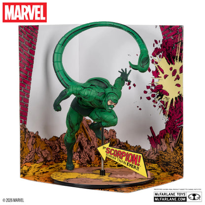 MCFARLANE TOYS 25 SPIDER-MAN - MARVEL COLLECTION 1:10 WV7 SCORPION (AMAZING #318) FIGURA 20 cm