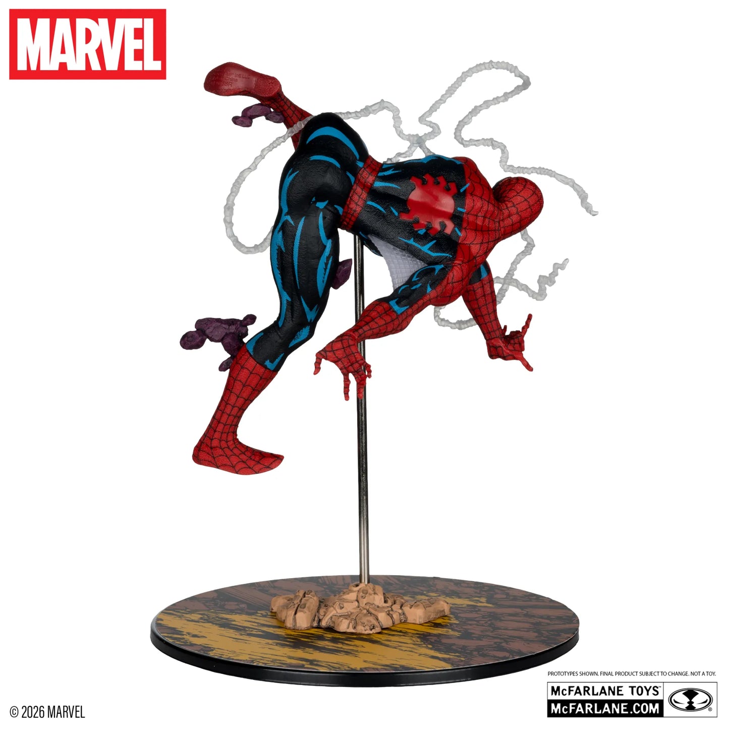 MCFARLANE TOYS 25 SPIDER-MAN - MARVEL COLLECTION 1:10 WV7 (AMAZING SPIDER-MAN #318) FIGURA 20 cm