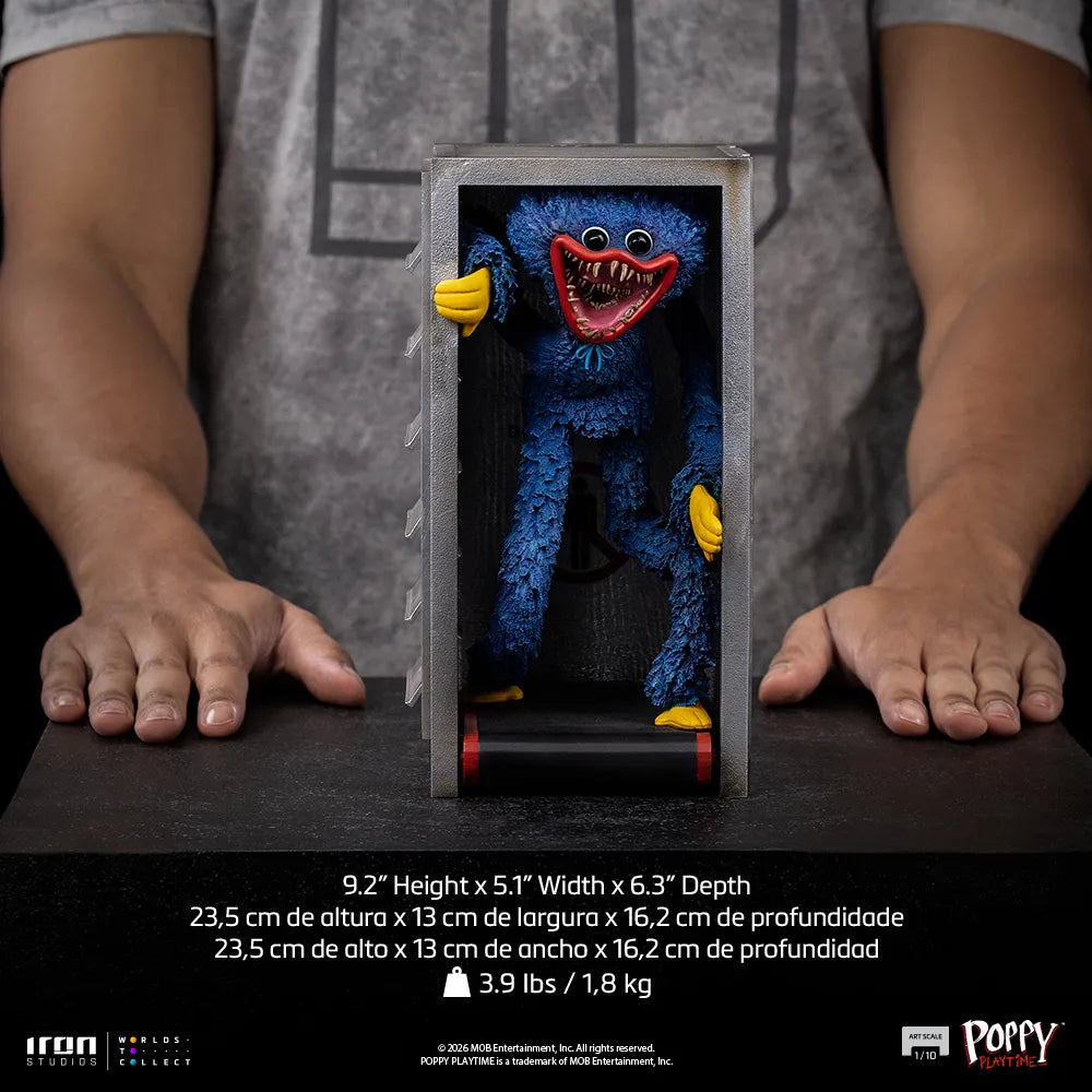 IRON STUDIOS POPPY PLAYTIME HUGGY WUGGY 1/10 STATUA 24 cm