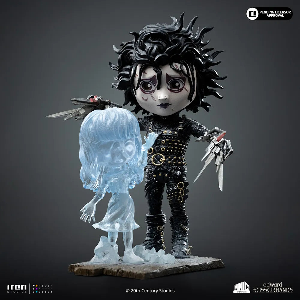 IRON STUDIOS EDWARD SCISSORHANDS MINICO STATUA 14 cm