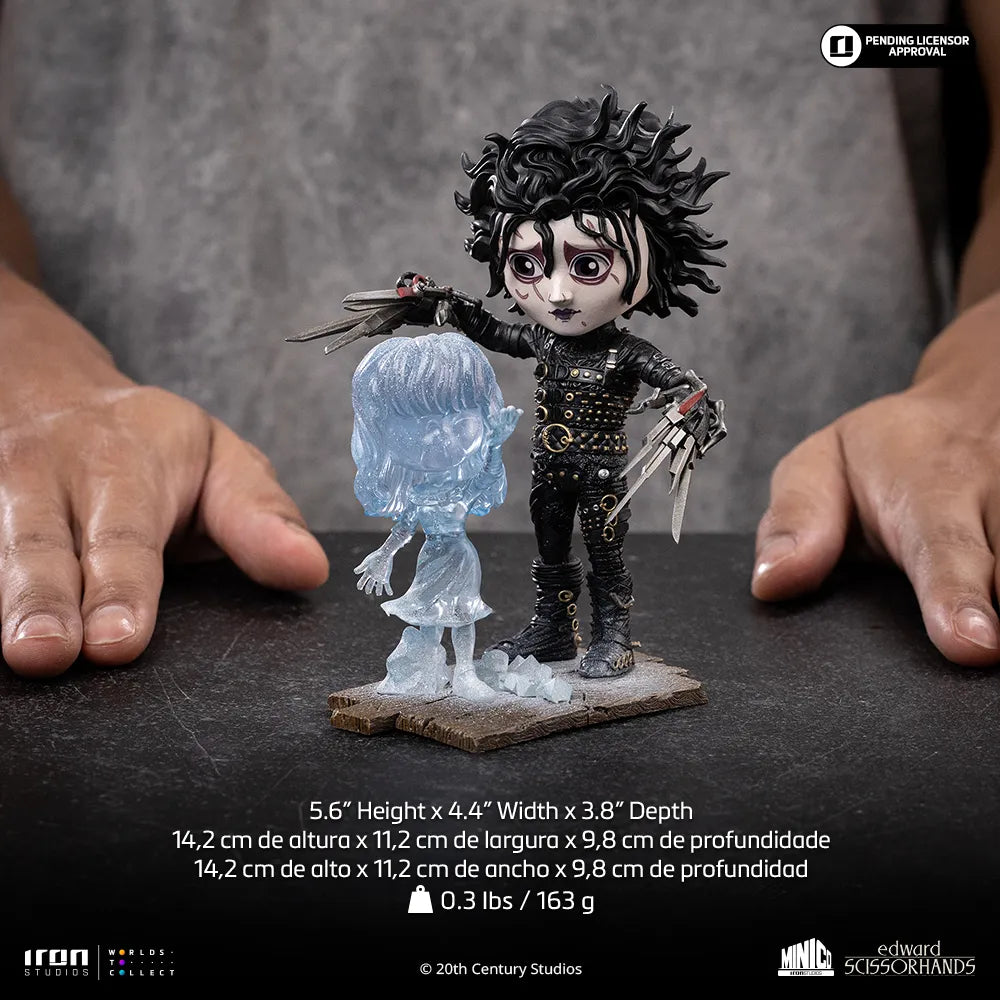 IRON STUDIOS EDWARD SCISSORHANDS MINICO STATUA 14 cm