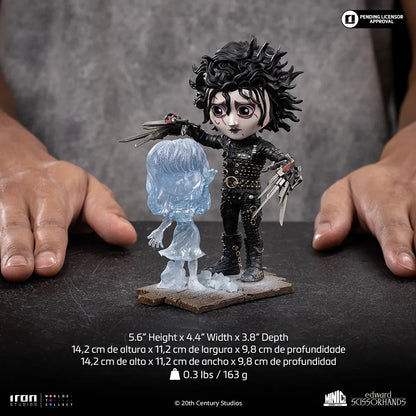 IRON STUDIOS EDWARD SCISSORHANDS MINICO STATUA 14 cm