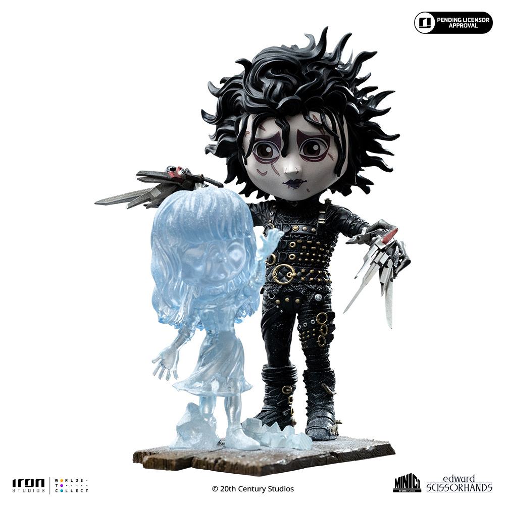 IRON STUDIOS EDWARD SCISSORHANDS MINICO STATUA 14 cm