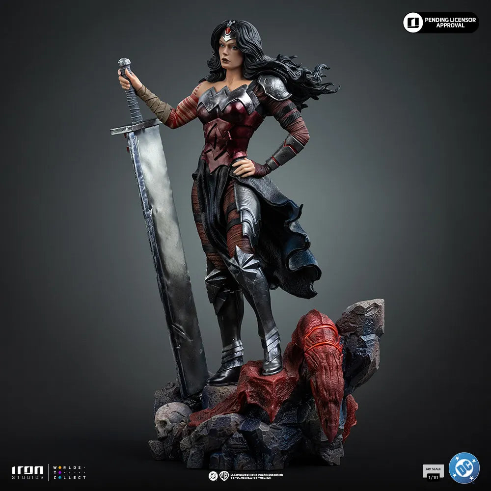 IRON STUDIOS WONDER WOMAN - DC COMICS ABSOLUTE 1/10 STATUA 25 cm