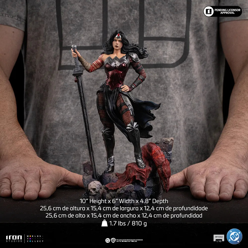 IRON STUDIOS WONDER WOMAN - DC COMICS ABSOLUTE 1/10 STATUA 25 cm