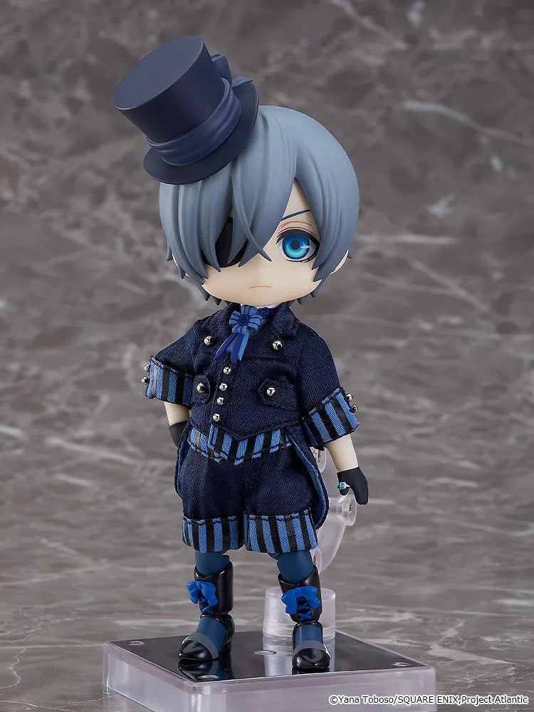 ORANGE ROUGE NENDOROID BLACK BUTLER CIEL PHANTOMHIVE DOLL RERUN MINI FIGURA 14 cm