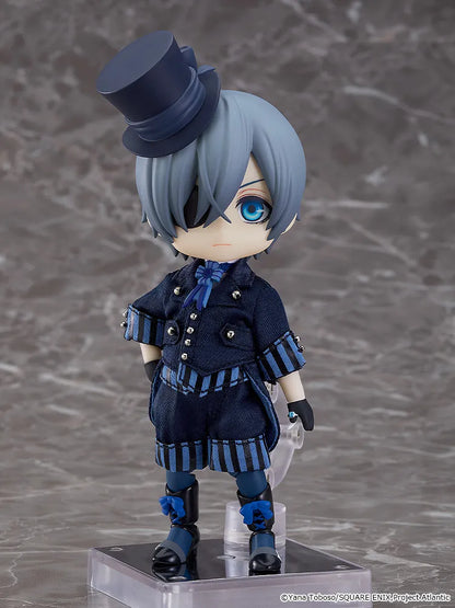 ORANGE ROUGE NENDOROID BLACK BUTLER CIEL PHANTOMHIVE DOLL RERUN MINI FIGURA 14 cm