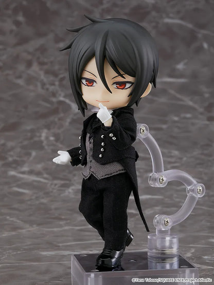GOOD SMILE COMPANY NENDOROID BLACK BUTLER SEBASTIAN MICHAELIS DOLL RERUN MINI FIGURA 14 cm