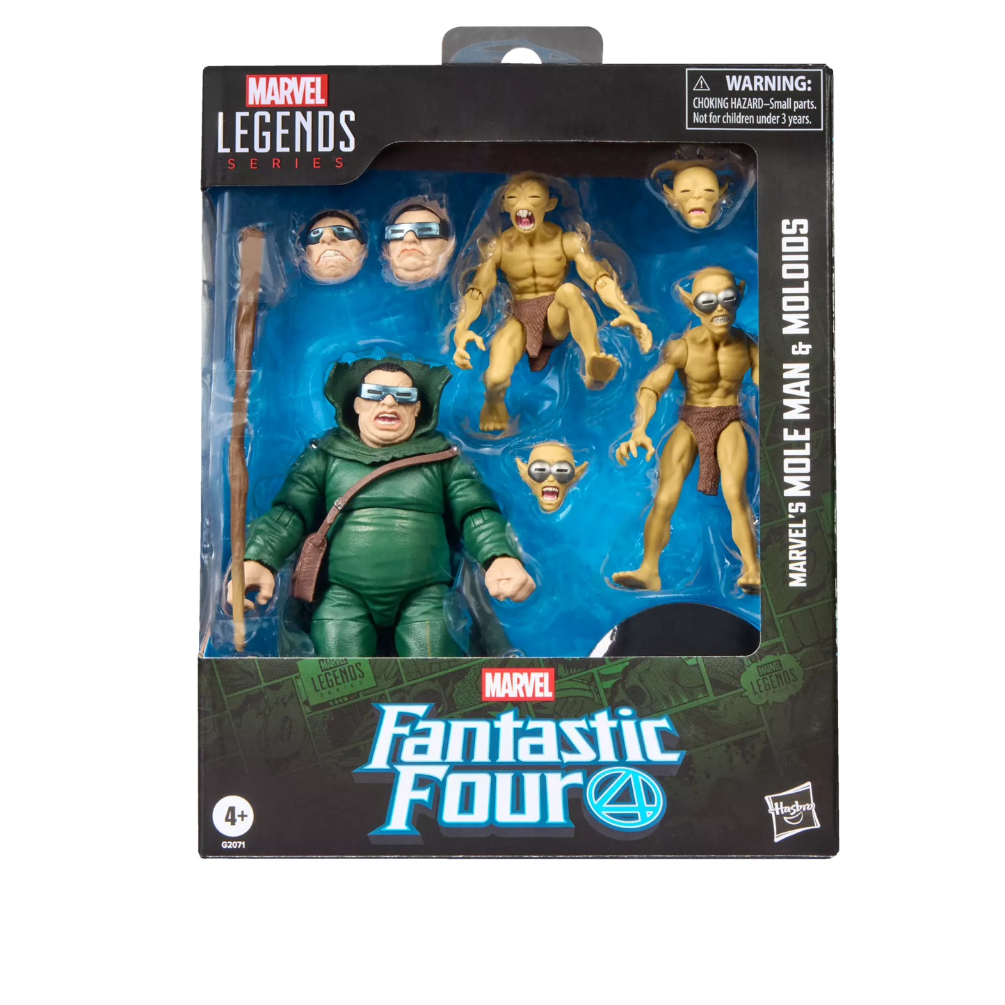 HASBRO - MARVEL LEGENDS FANTASTIC FOUR MOLE MAN MOLOIDS S ACTION FIGURE