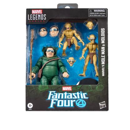 HASBRO - MARVEL LEGENDS FANTASTIC FOUR MOLE MAN MOLOIDS S ACTION FIGURE