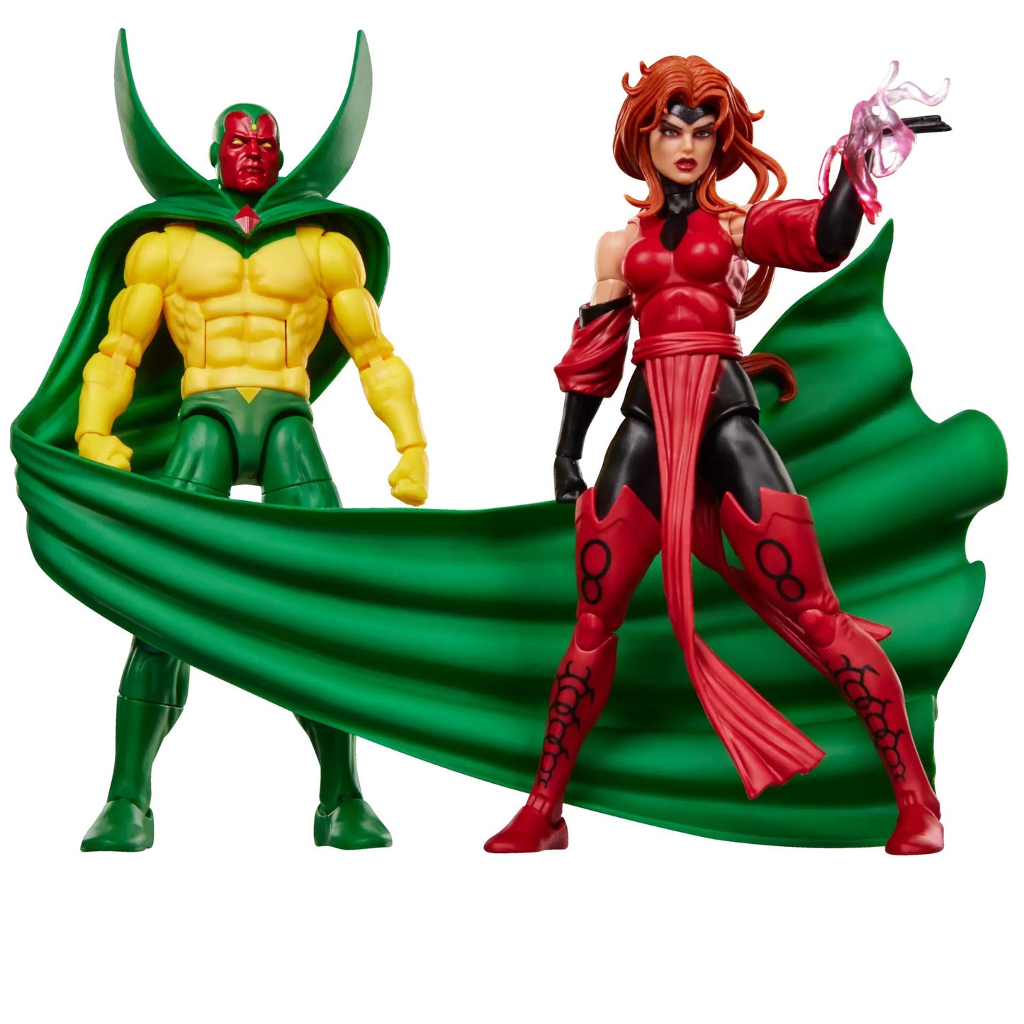 HASBRO VISION & SCARLET WITCH - MARVEL LEGENDS AVENGERS S ACTION FIGURE