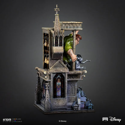 IRON STUDIOS - DISNEY HUNCHBACK NOTRE DAME QUASIMODO 1/10 STATUA 37 cm