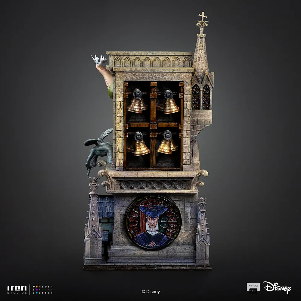 IRON STUDIOS - DISNEY HUNCHBACK NOTRE DAME QUASIMODO 1/10 STATUA 37 cm