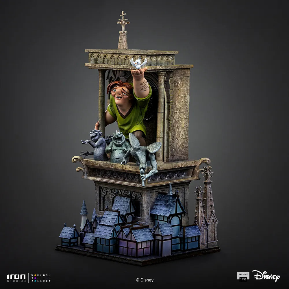 IRON STUDIOS - DISNEY HUNCHBACK NOTRE DAME QUASIMODO 1/10 STATUA 37 cm