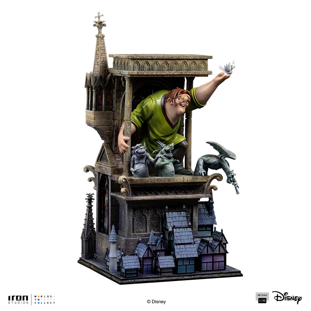 IRON STUDIOS - DISNEY HUNCHBACK NOTRE DAME QUASIMODO 1/10 STATUA 37 cm