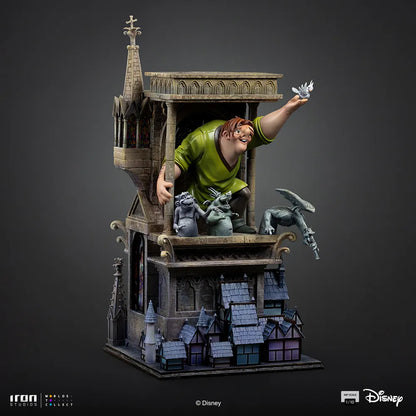 IRON STUDIOS - DISNEY HUNCHBACK NOTRE DAME QUASIMODO 1/10 STATUA 37 cm
