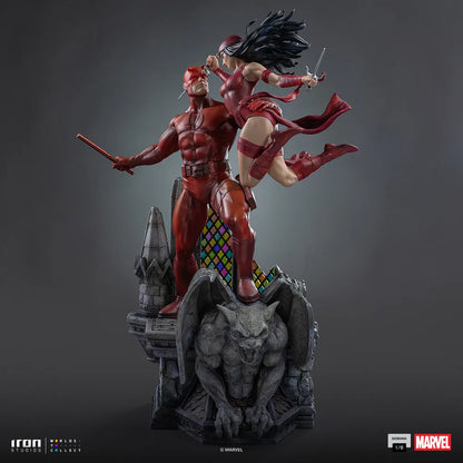 IRON STUDIOS DAREDEVIL - MARVEL ELEKTRA DIORAMA 1/6 STATUA 35 cm