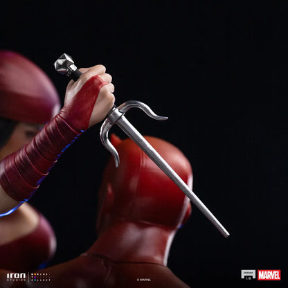 IRON STUDIOS DAREDEVIL - MARVEL ELEKTRA DIORAMA 1/6 STATUA 35 cm