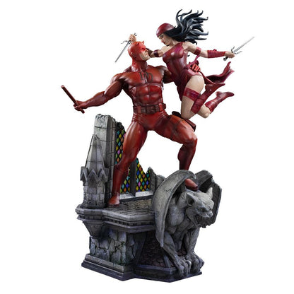 IRON STUDIOS DAREDEVIL - MARVEL ELEKTRA DIORAMA 1/6 STATUA 35 cm