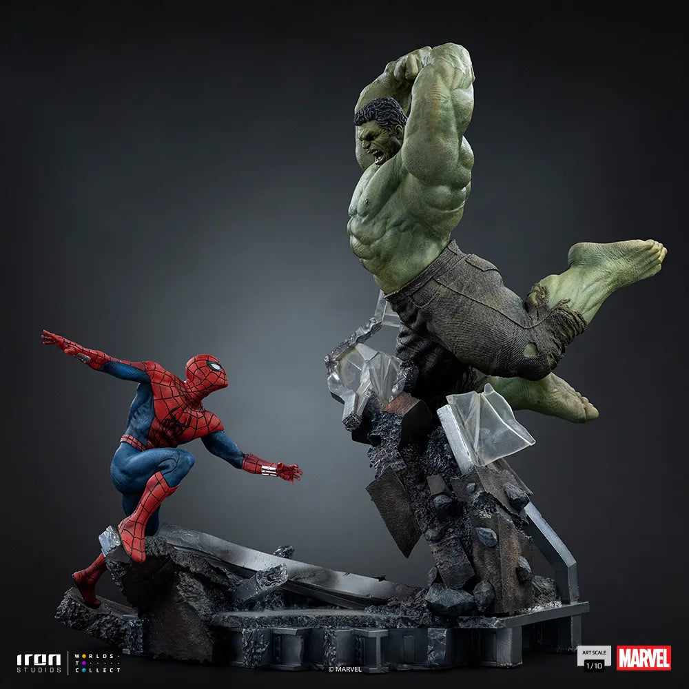 IRON STUDIOS SPIDER-MAN & HULK - MARVEL : BRAND NEW DAY SPIDER-MAN 1/10 STATUA 38 cm