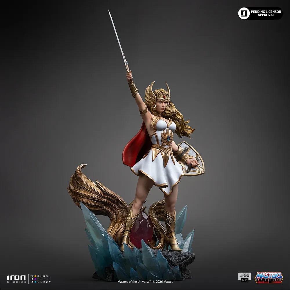 IRON STUDIOS - MASTERS OF THE UNIVERSE MASTERS UNIVERSE SHE-RA UNLEASHED 1/10 STATUA 32 cm