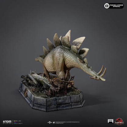 IRON STUDIOS - JURASSIC PARK JURASSIC WORLD: LOST WORLD STEGOSAURUS ICONS STATUA 18 cm