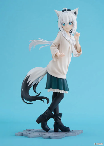 GOOD SMILE COMPANY - HOLOLIVE PRODUCTION SHIRAKAMI FUBUTI DATE STYLE CASUAL OUTFIT G.S. COLLECTION FIGURA 22 cm