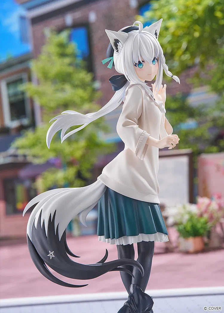 GOOD SMILE COMPANY - HOLOLIVE PRODUCTION SHIRAKAMI FUBUTI DATE STYLE CASUAL OUTFIT G.S. COLLECTION FIGURA 22 cm