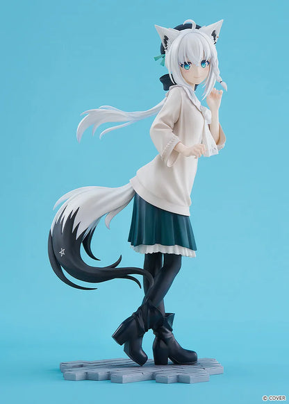 GOOD SMILE COMPANY - HOLOLIVE PRODUCTION SHIRAKAMI FUBUTI DATE STYLE CASUAL OUTFIT G.S. COLLECTION FIGURA 22 cm