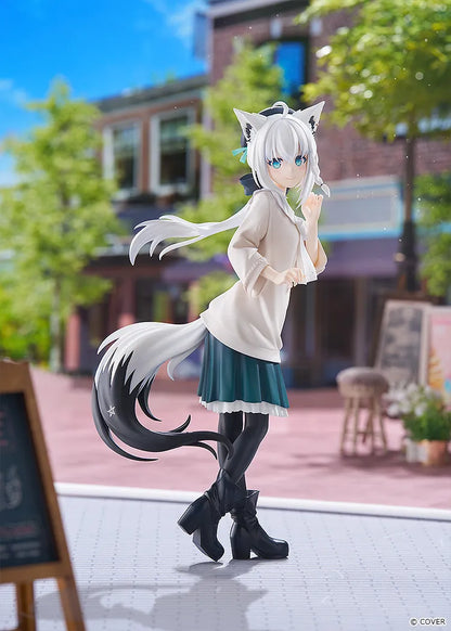 GOOD SMILE COMPANY - HOLOLIVE PRODUCTION SHIRAKAMI FUBUTI DATE STYLE CASUAL OUTFIT G.S. COLLECTION FIGURA 22 cm