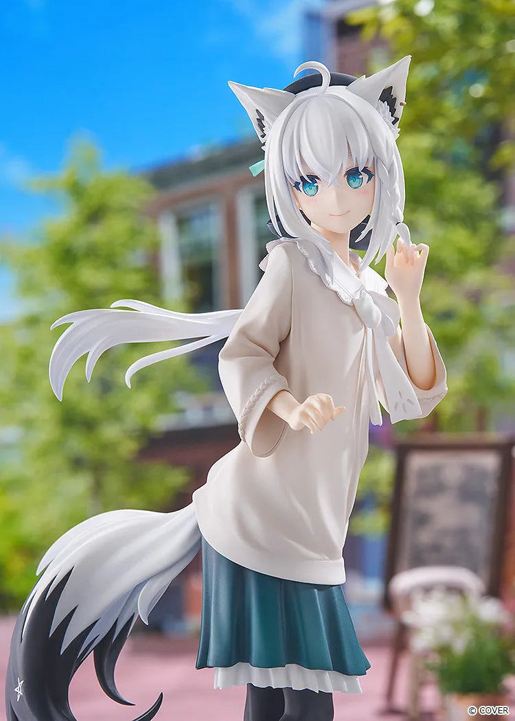 GOOD SMILE COMPANY - HOLOLIVE PRODUCTION SHIRAKAMI FUBUTI DATE STYLE CASUAL OUTFIT G.S. COLLECTION FIGURA 22 cm