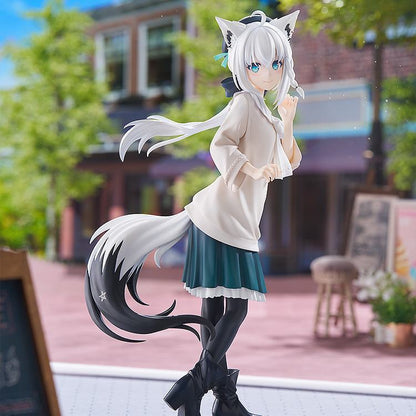 GOOD SMILE COMPANY - HOLOLIVE PRODUCTION SHIRAKAMI FUBUTI DATE STYLE CASUAL OUTFIT G.S. COLLECTION FIGURA 22 cm