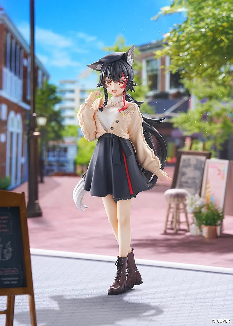 GOOD SMILE COMPANY - HOLOLIVE PRODUCTION OOKAMI MIO DATE STYLE STREET OUTFIT G. S. COLLECTION FIGURA 24 cm