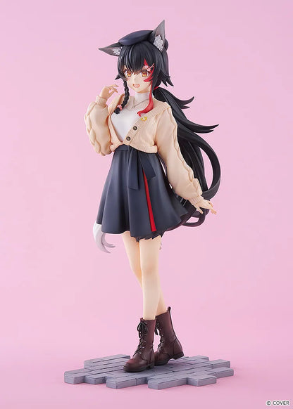 GOOD SMILE COMPANY - HOLOLIVE PRODUCTION OOKAMI MIO DATE STYLE STREET OUTFIT G. S. COLLECTION FIGURA 24 cm