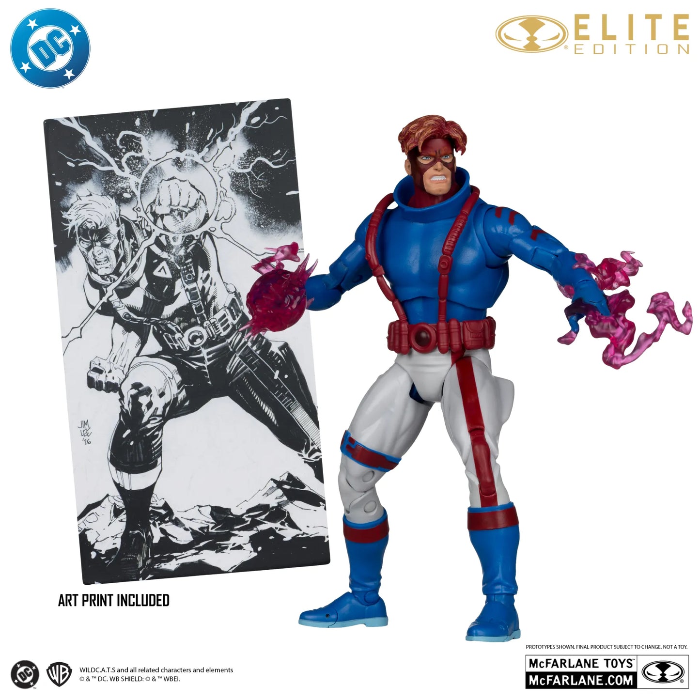 MCFARLANE TOYS 25 - DC MCFARLANE ELITE EDITION WIL. .T.S SPARTAN ACTION FIGURE 17 cm