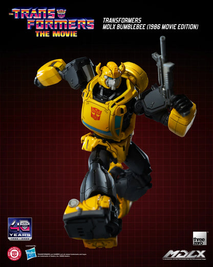 THREEA TOYS/THREEZERO BUMBLEBEE - TRANSFORMERS MDLX 1986 MOVIE EDITION ACTION FIGURE 12 cm