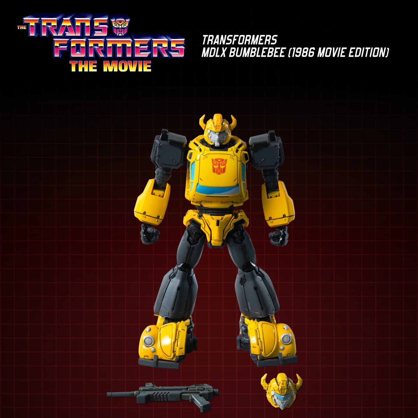 THREEA TOYS/THREEZERO BUMBLEBEE - TRANSFORMERS MDLX 1986 MOVIE EDITION ACTION FIGURE 12 cm