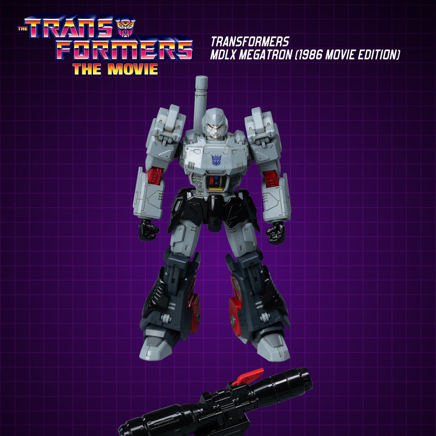 THREEA TOYS/THREEZERO MEGATRON - TRANSFORMERS MDLX 1986 MOVIE EDITION ACTION FIGURE 18 cm
