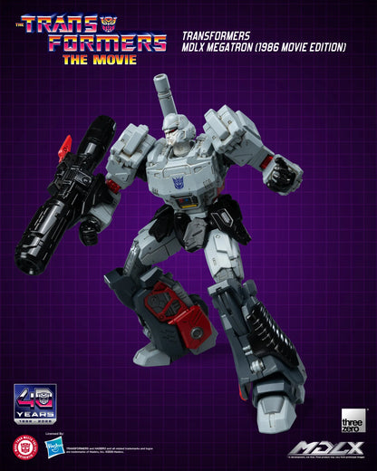 THREEA TOYS/THREEZERO MEGATRON - TRANSFORMERS MDLX 1986 MOVIE EDITION ACTION FIGURE 18 cm