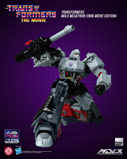 THREEA TOYS/THREEZERO MEGATRON - TRANSFORMERS MDLX 1986 MOVIE EDITION ACTION FIGURE 18 cm