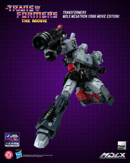 THREEA TOYS/THREEZERO MEGATRON - TRANSFORMERS MDLX 1986 MOVIE EDITION ACTION FIGURE 18 cm