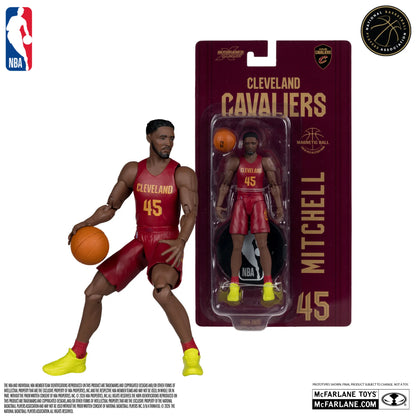 MCFARLANE TOYS 25 NBA 6INCH ARTICULATED S WV1 DONOVAN MITCHELL (CLEVELAND CAVALIERS) ACTION FIGURE 15 cm