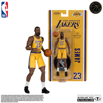 MCFARLANE TOYS 25 - POKEMON NBA 6INCH ARTICULATED S WV1 LEBRON JAMES (LOS ANGELES LAKERS) ACTION FIGURE 15 cm