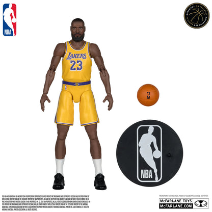 MCFARLANE TOYS 25 - POKEMON NBA 6INCH ARTICULATED S WV1 LEBRON JAMES (LOS ANGELES LAKERS) ACTION FIGURE 15 cm