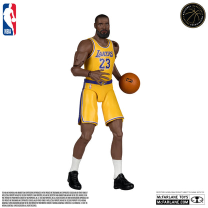 MCFARLANE TOYS 25 - POKEMON NBA 6INCH ARTICULATED S WV1 LEBRON JAMES (LOS ANGELES LAKERS) ACTION FIGURE 15 cm