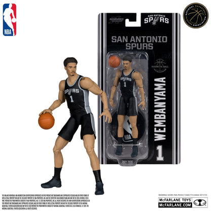 MCFARLANE TOYS 25 NBA 6INCH ARTICULATED S WV1 VICTOR WEMBANYANA (SAN ANTONIO SPURS) ACTION FIGURE 15 cm