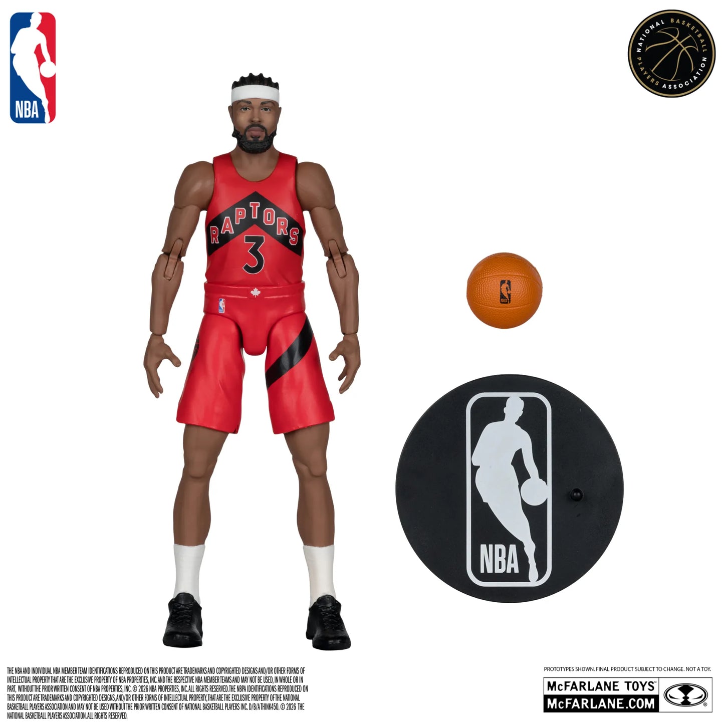 MCFARLANE TOYS 25 NBA 6INCH ARTICULATED S WV1- BRANDON INGRAM (TORONTO RAPTORS) ACTION FIGURE 15 cm